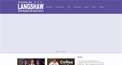 Desktop Screenshot of danlangshaw.com